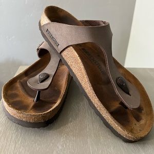 Birkenstock Gizeh Sandal - Women's 39 - Mocha excellent condition